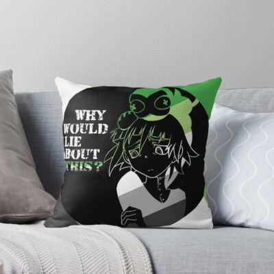 Soul Eater Dark Mysterious Quote Design Throw Pillow