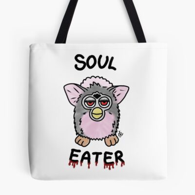 Furby The Soul Eater Dark Creature Tote Bag