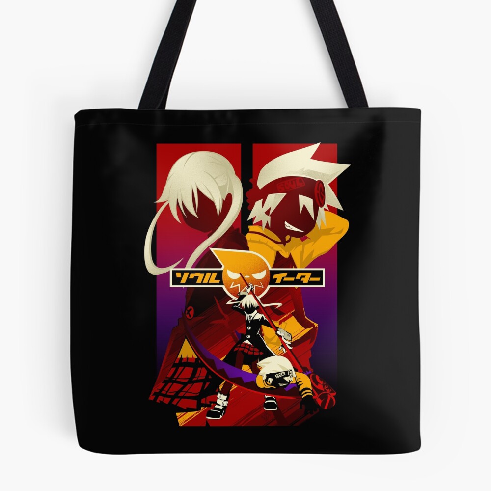 Soul Evans And Maka Albarn Soul Resonance Tote Bag