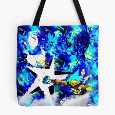 Black☆star Soul Eater Dynamic Artwork Tote Bag