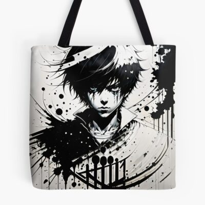 Death The Kid Gothic Minimalist Artwork Tote Bag